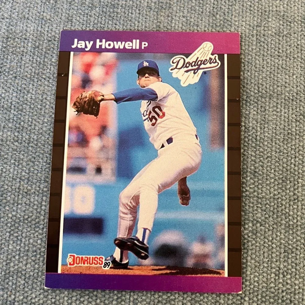 1989 Donruss Los Angeles Dodgers Baseball Card Trading Card